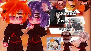 ꧁Akatsuki React to my fyp🥰😘꧂||•Cringe??•||Part 1/??||GachaClub||