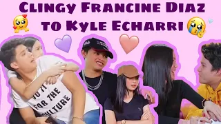 Clingy Francine Diaz to Kyle Echarri💜 //KyCine