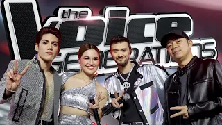 BTS - The Voice Generations Opening Prod- Julie Ann San Jose,Chito Miranda, Billy Crawford and Stell