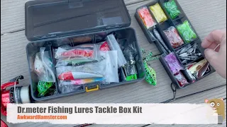 Dr.meter Fishing Lures Tackle Box Kit