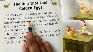 Story- the hen that laid golden egg/कहानीके द्वारा अंग्रेजी बोलना सीखे/translation english to hindi