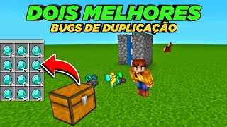 Como DUPLICAR ITENS no MINECRAFT PE / Bedrock 1.20