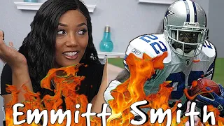New Football Fan Reacts to Emmit Smith's NFL Highlights