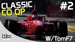 F1 2013 Classic CO OP Career Walkthrough Ferrari F310 - Part 2 - Brands Hatch [PC Gameplay]