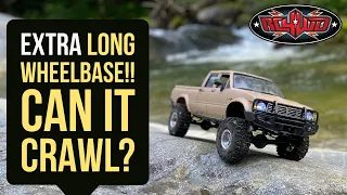 Stretched RC4WD Trail Finder 2. How does it crawl?