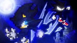 Dark Sonic vs Seelkadoom Part 1 (Sprite Animation)