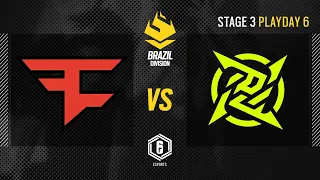 FaZe Clan vs. Ninjas in Pyjamas // LATAM League Brazil Division 2021 - Stage 3 - Playday 6