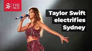 Taylor Swift electrifies Sydney