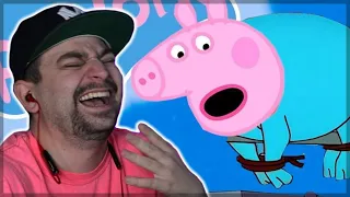 LOSING IT! 😂 - [YTP] Peppa Pork REACTION!