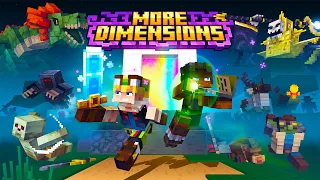 MORE DIMENSIONS Minecraft Marketplace ( Official Trailer )