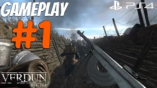 Verdun (PS4) - Gameplay Walkthrough Part 1 - World War 1 Multiplayer [1080P 60FPS]