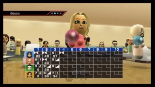 Wii Sports - Bowling (Tha MC.Kid Vs Beeca Vs Gilles Vs Lee) Match #1