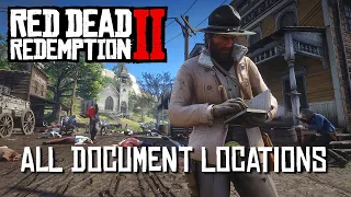 Red Dead Redemption 2  - All Document Locations