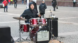 Вахтерам - Бумбокс - Drum Cover - Даниил Варфоломеев - Днепр - Европейская площадь - барабанщик