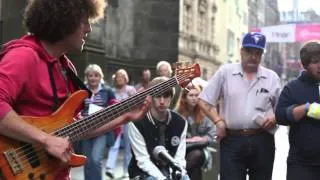 Maximon - bass guitar player - Edinburgh Fringe Festival 2013