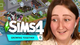 I got to build OFFICIAL lots for The Sims 4: Growing Together
