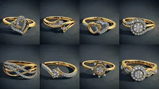 Latest Light 22k Gold and Diamond Ring Designs with Price 2022 from BLUESTONE #Nanis#NanissJewellery