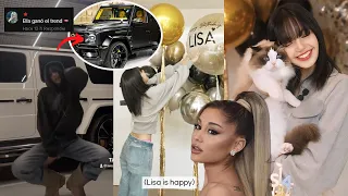 Lisa enseña su lujosa mansión, Ariana Grande la felicita por su cumpleaños, estrena MERCEDES
