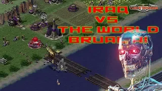 IRAQ vs 4 BRUTAL AI ( Command & Conquer - Yuris Revenge )