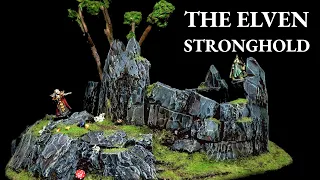 Building a MAGICAL Elven Stronghold Diorama for D&D + Wargaming