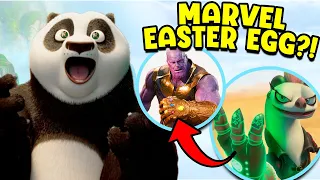 Did you catch these MARVEL easter eggs in the Kung Fu Panda's new series!? #shorts