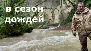 Шакуранский водопад, Абхазия (04.01.2023)