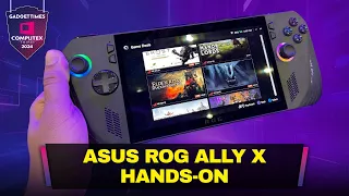 Asus ROG Ally X - New handheld gaming console 🎮| Specs, Features & More | Computex 2024