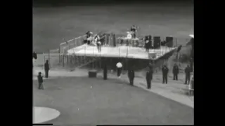 SF Candlestick Park news footage #1