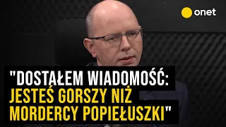 "Dostałem wiadomość: jesteś gorszy niż mordercy Popiełuszki" | Rachunek sumienia