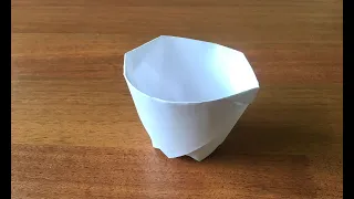 How to Make a Paper Cup - Easy Tutorials