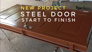 Paanu paggawa ng Steel Door (start to finish video)
