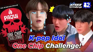 ATEEZ Tries the One Chip Challenge I 82Challenge EP.7