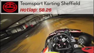 Teamsport Sheffield *Brand New Karts* Hotlap - 58.268