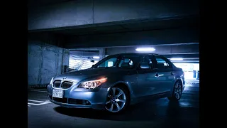 BMW E60 550i muffler delete