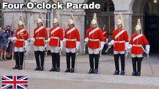 Queen's Life Guard  "Four O'clock Parade" 25th July 2022
