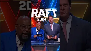 Teddy Long and JBL with the FOURTH round picks for the #WWEDraft 👀