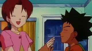 Brock had a crush on Ash's mom ??