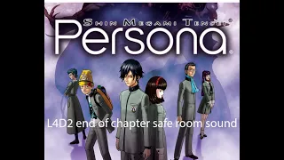 Persona 1 psp Dream of Butterfly-Instrumental rplaces end of chapter safe room sound