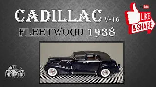 Cadillac V-16 Fleetwood 1938 (unboxing signature models 1/18 diecast model car)