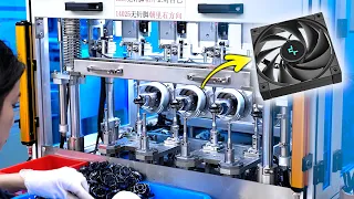 This Factory makes 50,000 Fans and Heatsinks per DAY - DeepCool Factory Tour