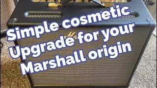 Marshall Origin 50C cheap easy to do simple upgrade. #marshall #guitaramp #diyguitar