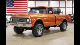 1972 Chevy K10 For Sale - Walk Around Video (60K Miles)