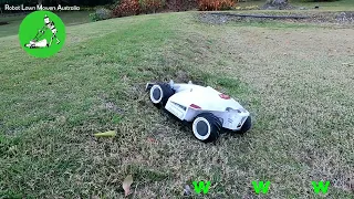 Wireless Robot Lawn Mowers Australia - Mammotion Luba on Rough Terrain
