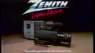 1985 Zenith Video Movie VHS Camcorder TV Commercial