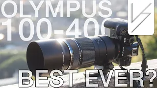 How is this NOT a PRO lens? Olympus 100-400mm M.Zuiko overview