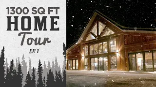 Small 1300 Sq Ft Lake Cabin Tour | Luxury Rental