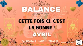 🔮♎️  BALANCE AVRIL 💌 CETTE FOIS CI, C'EST LA BONNE !🌸messagepourtoi#balanceavril2024