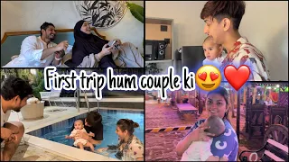 Hamari best trip yehi rehgi😍/pheli bar hum couples sath gaye🥹/ itni saari memories bani🙈/enjoyment💃