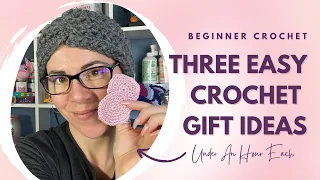 3 Easy Christmas Crochet Gifts Ideas You Can Make (in under an hour each)