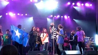 K'naan - Wavin' Flag Live in Stanley Park Vancouver (100 Years Parks Canada Celebrations)